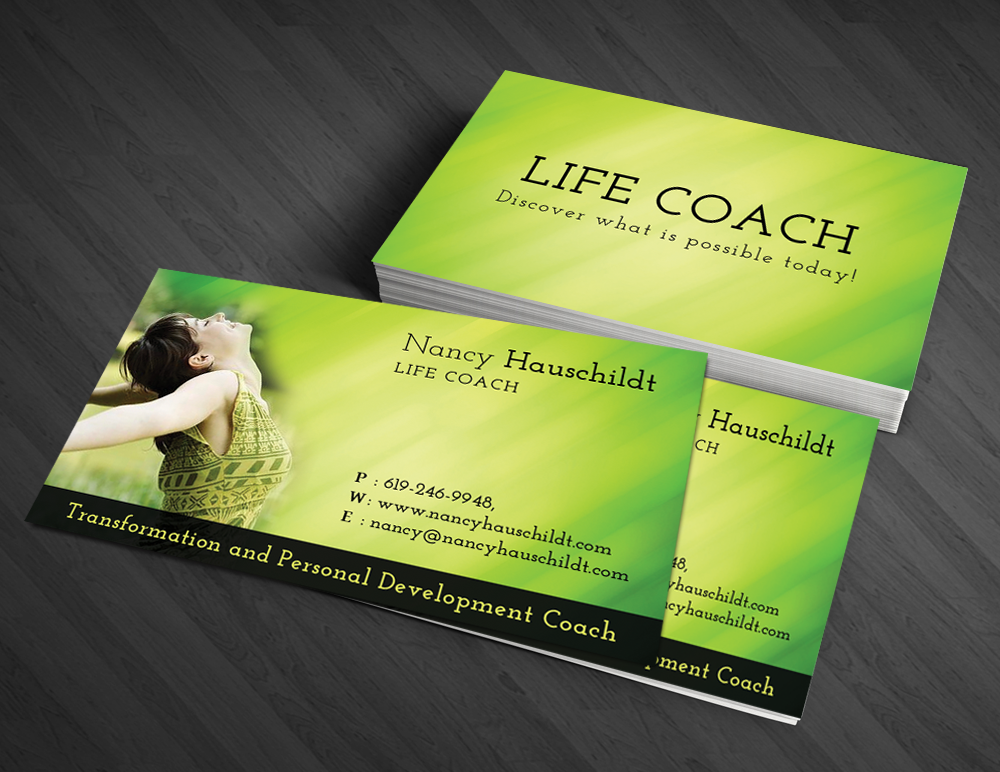 life coach business cards ideas 2