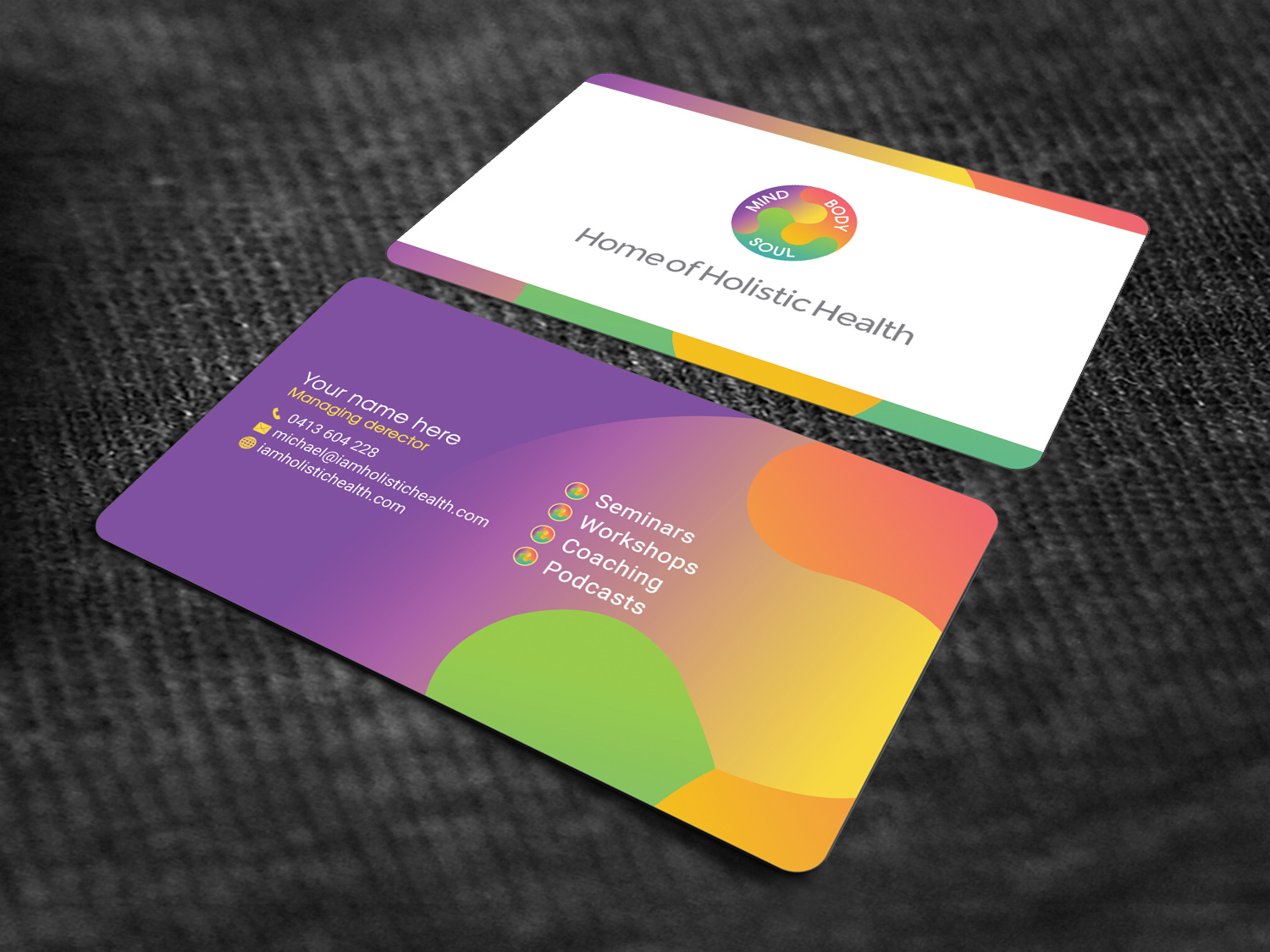 life coach business cards ideas 5