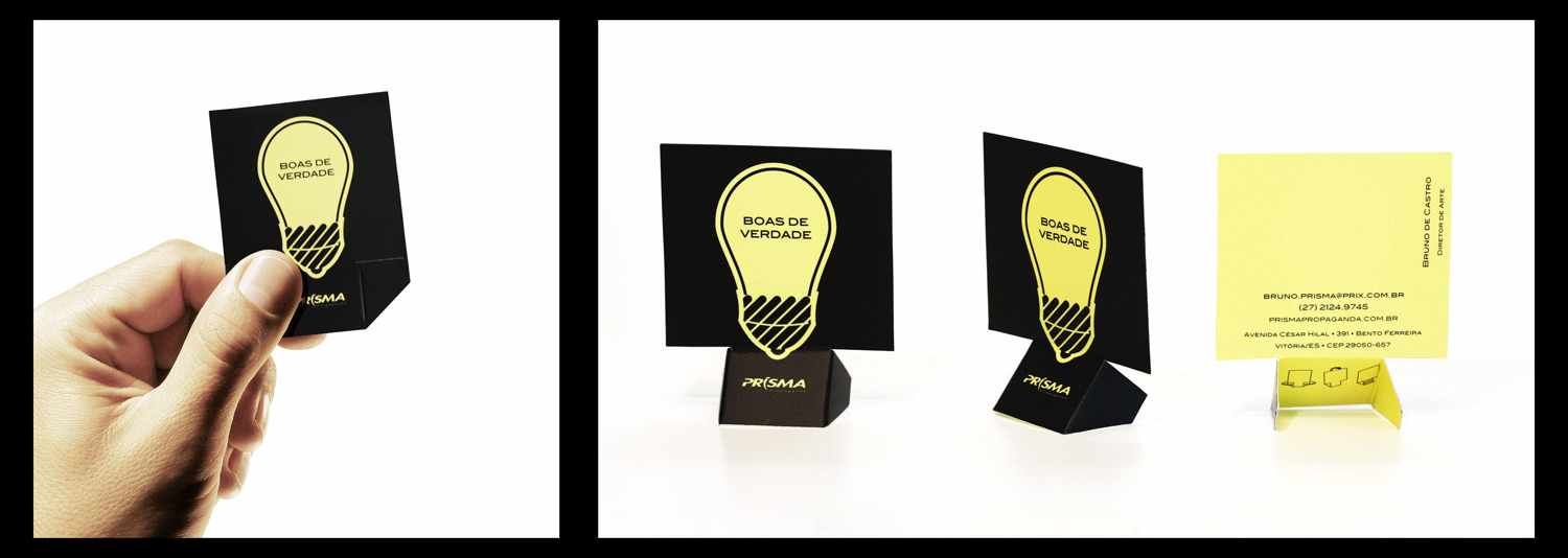 light bulb business cards 2