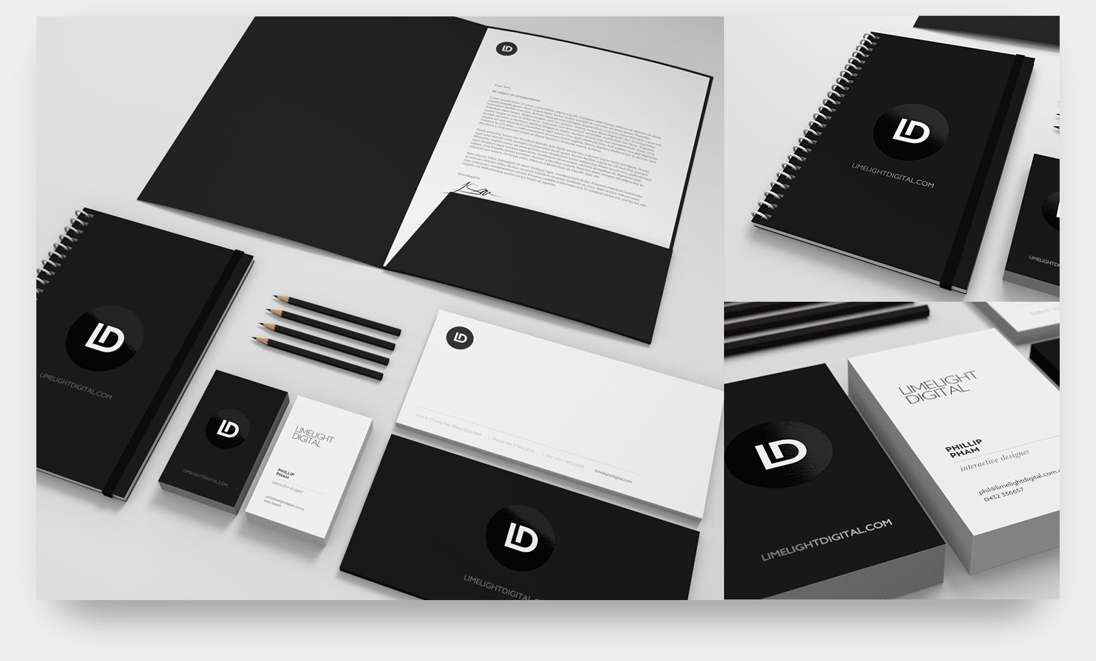 limelight business cards 1