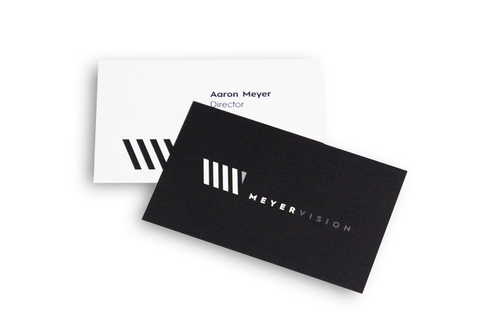 linen vs matte business cards 2