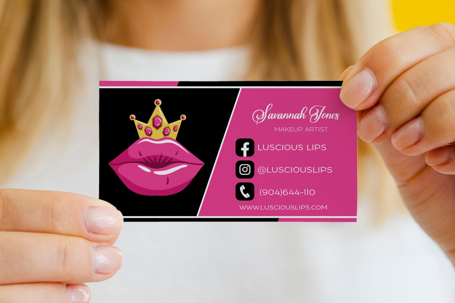 lip gloss business cards 2