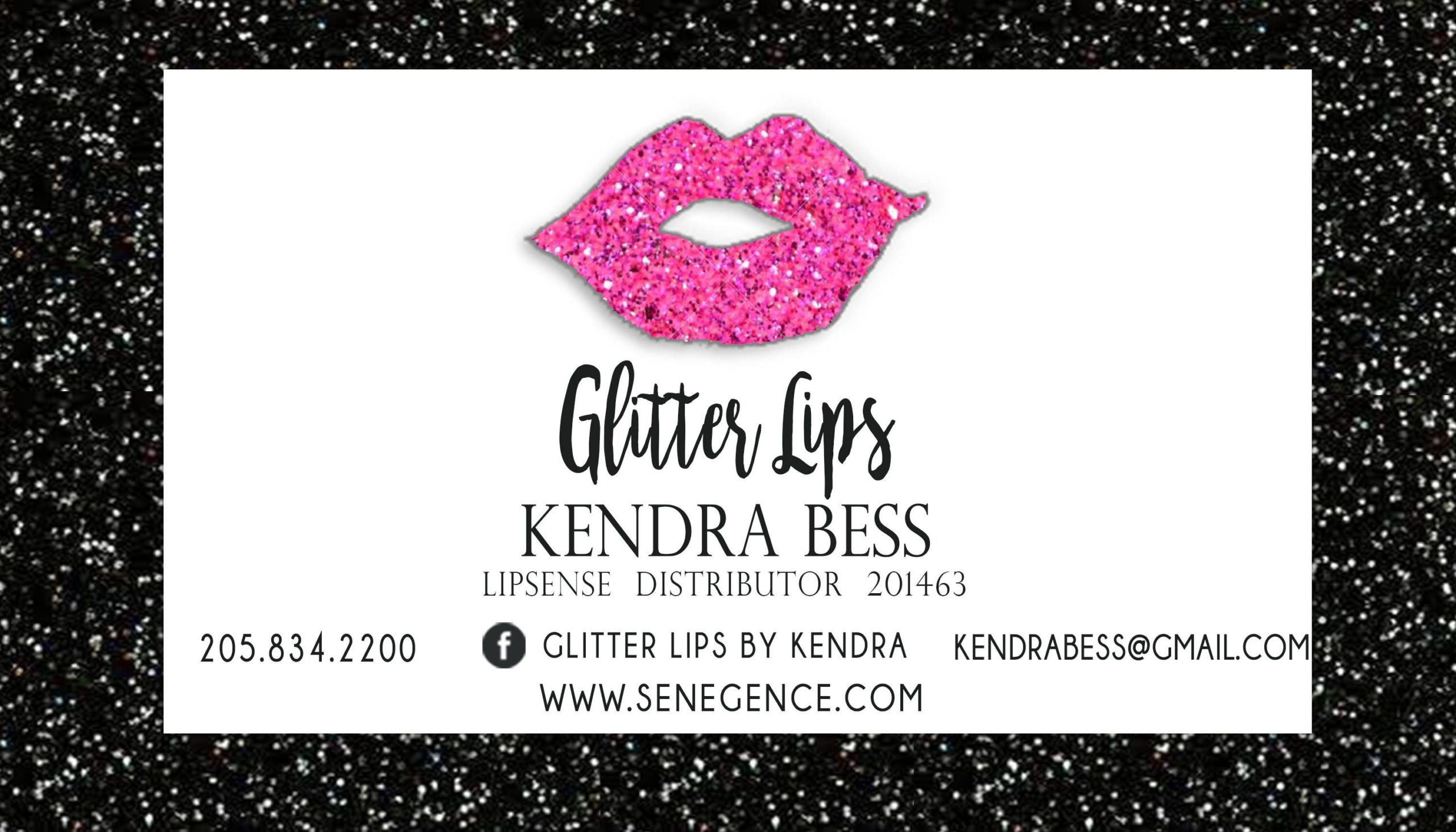 lip gloss business cards ideas 1