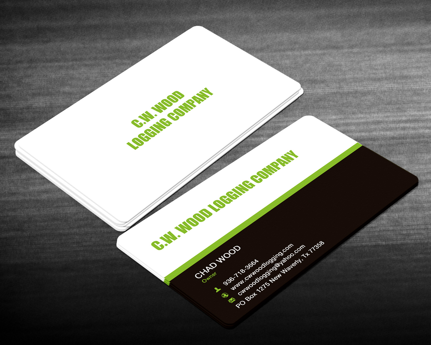 logging business cards 2