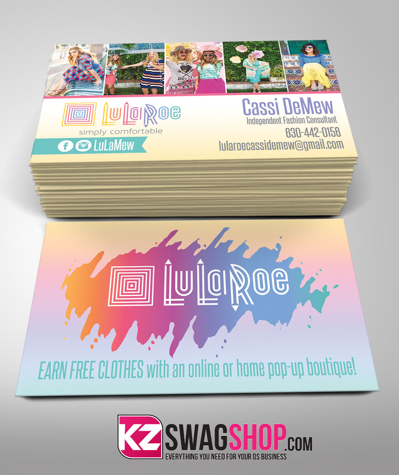 lularoe approved business cards 3