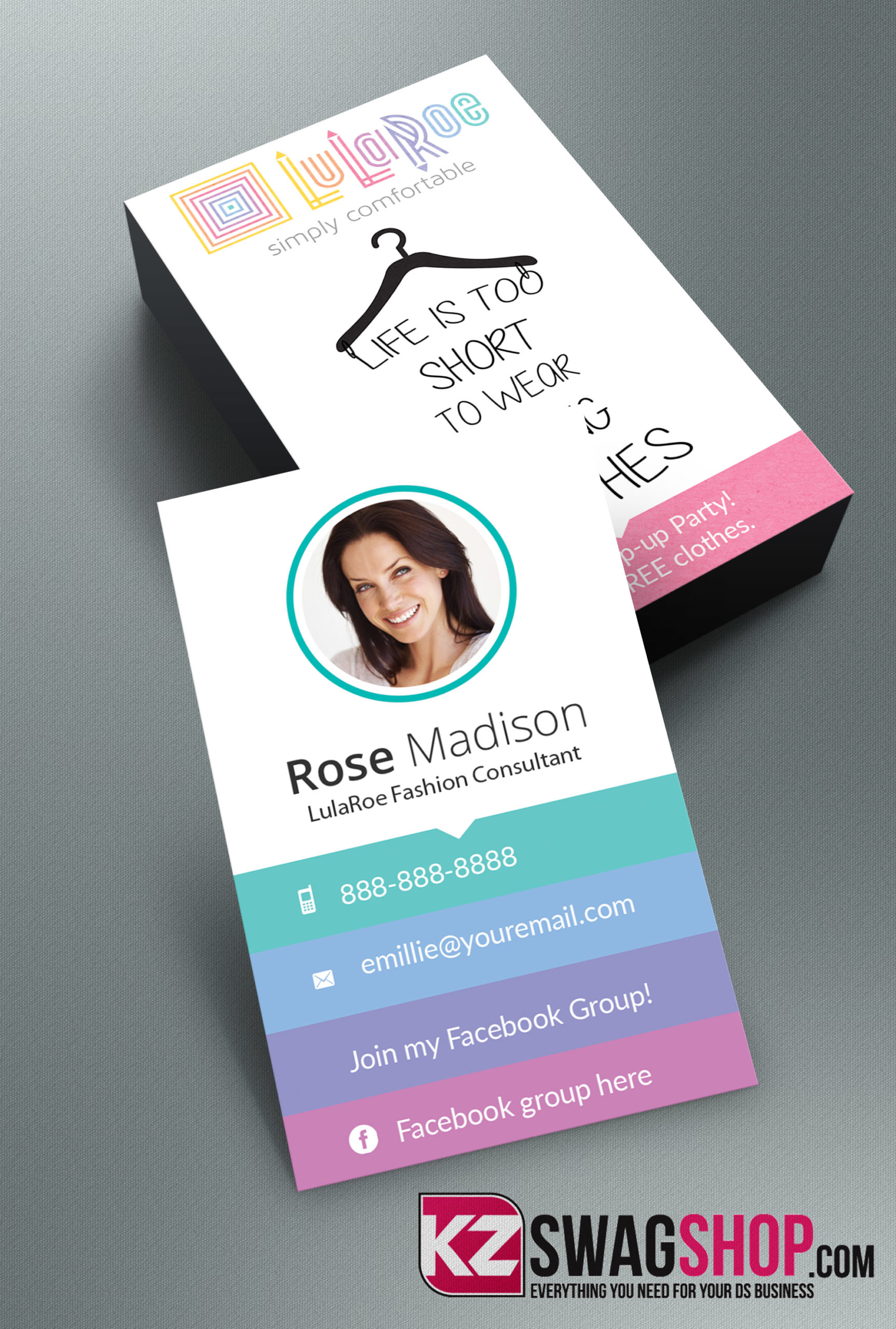 lularoe custom business cards 3