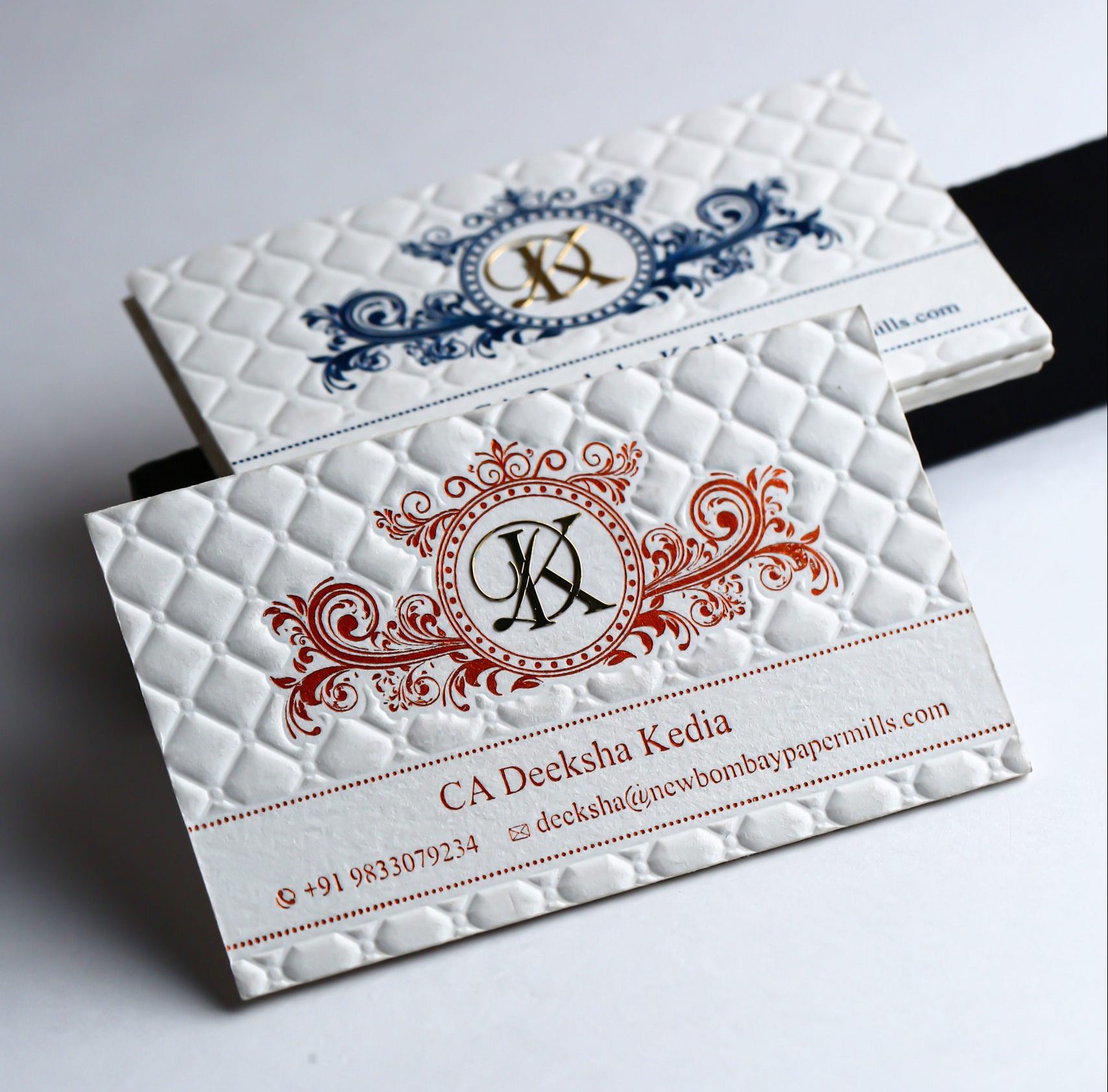 luxury embossed business cards 5