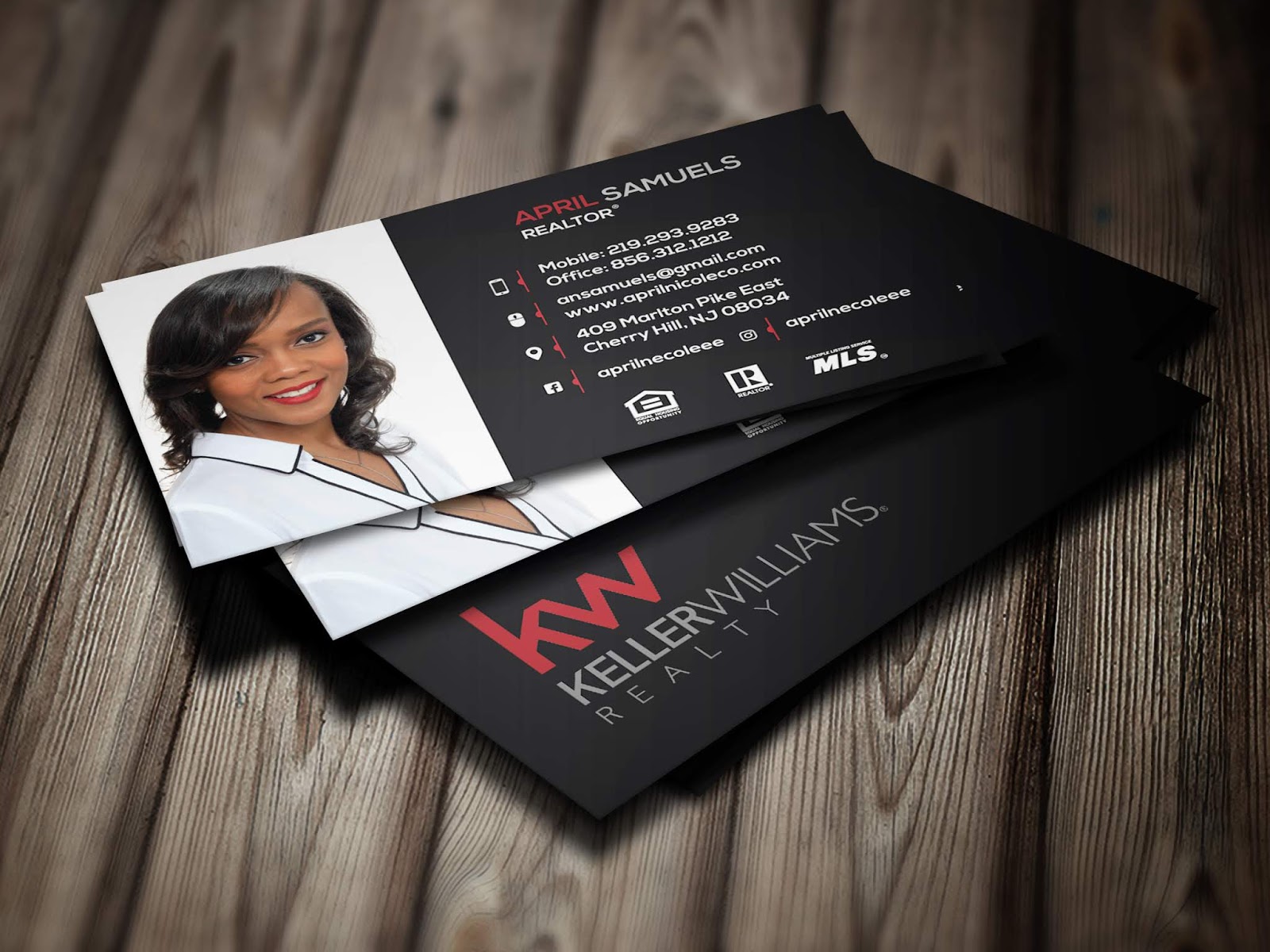 luxury real estate business cards 2