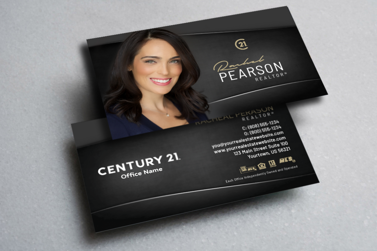 luxury real estate business cards 3