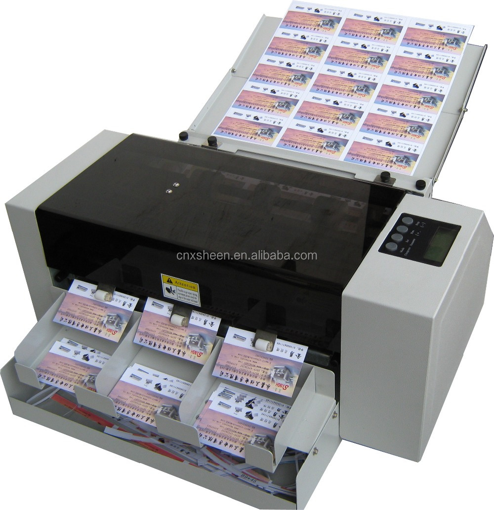 Business cards machine discount
