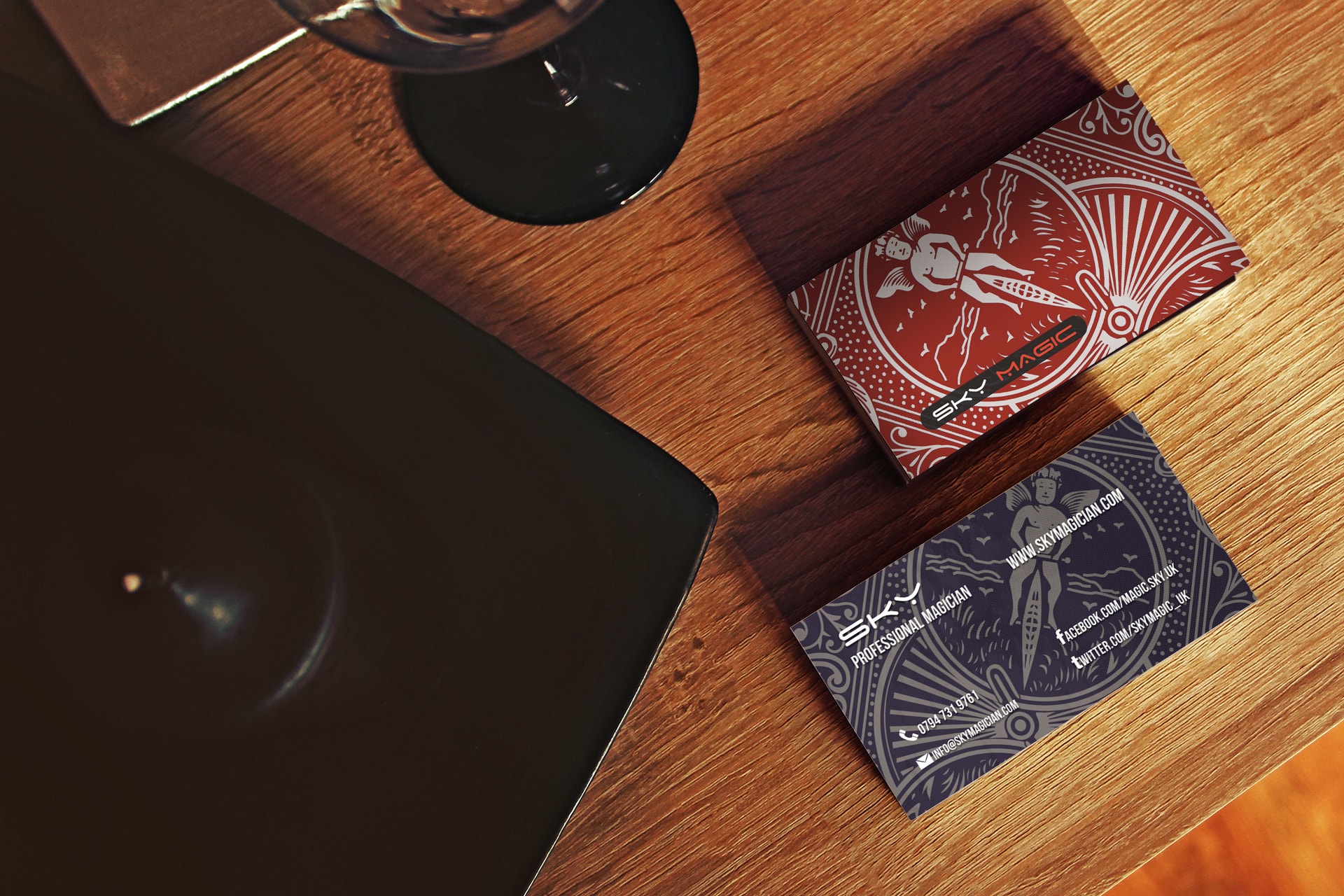 magician business cards 2