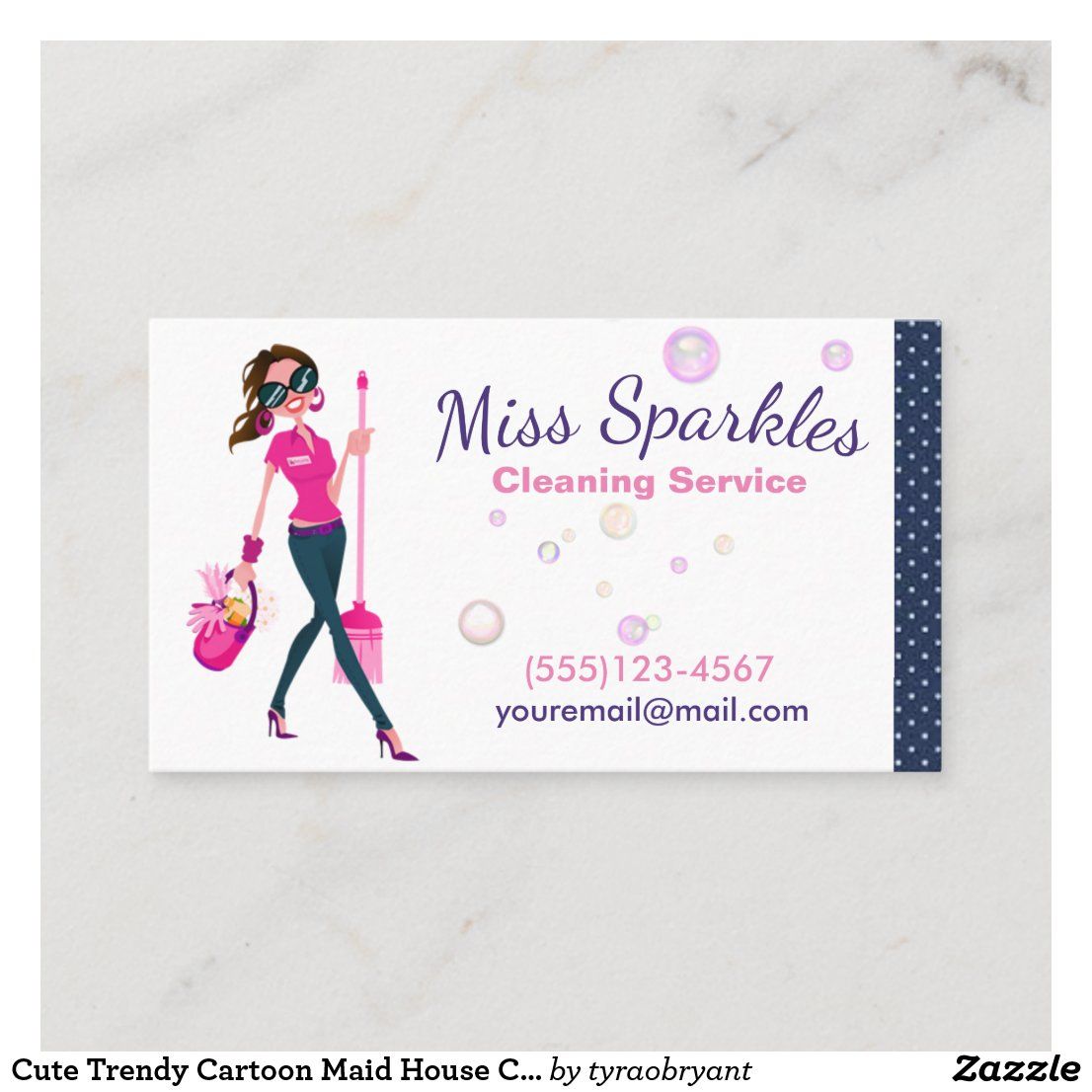 maid business cards 4