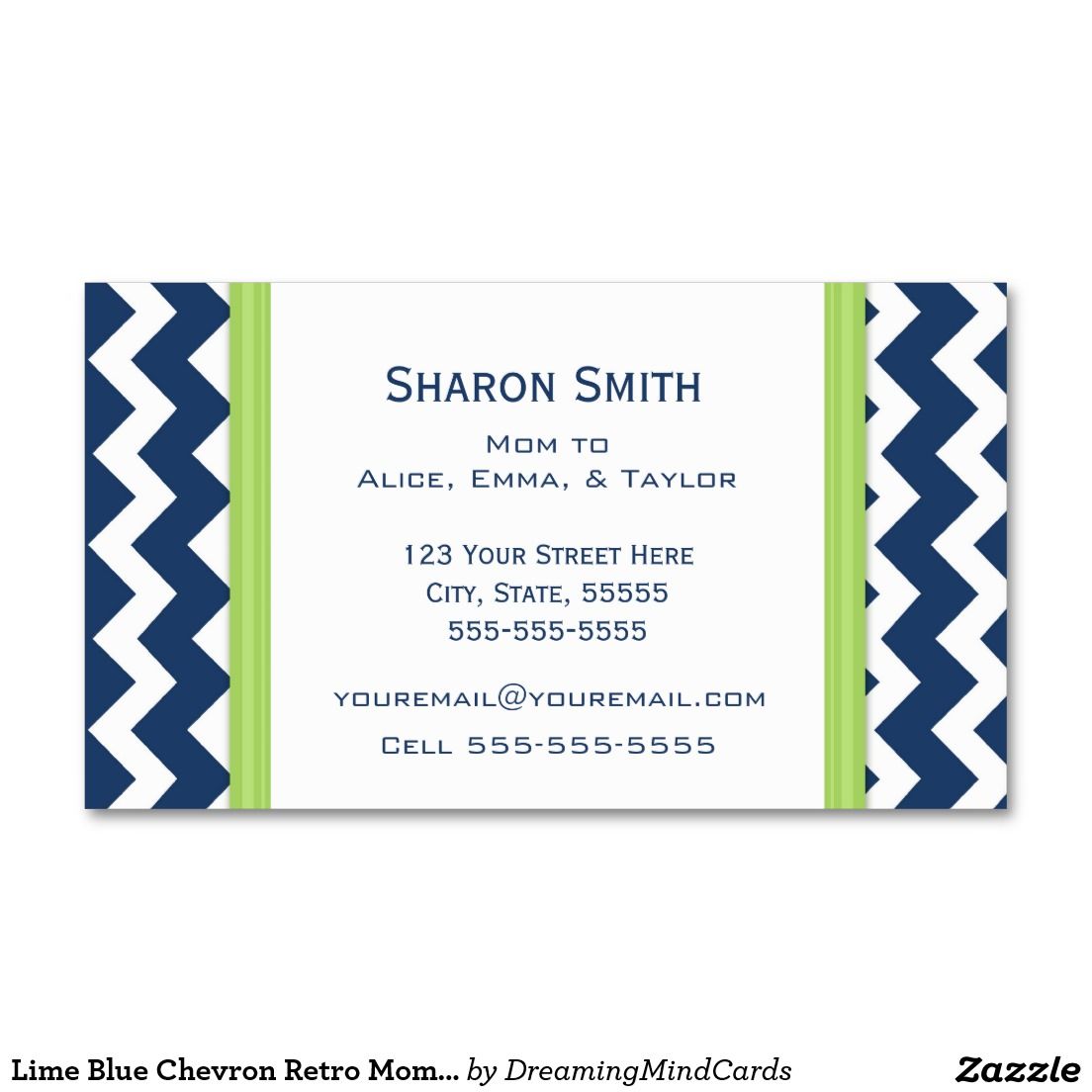 make your own babysitting business cards 3