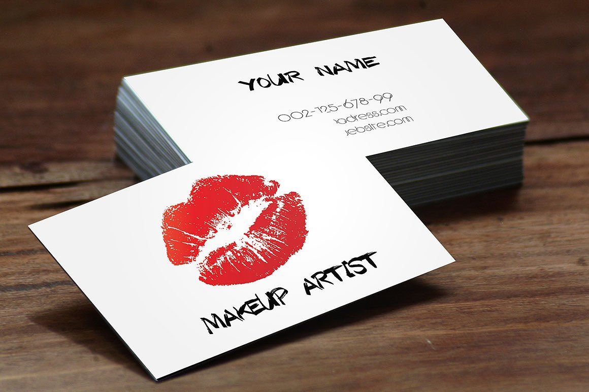 makeup business cards ideas 1