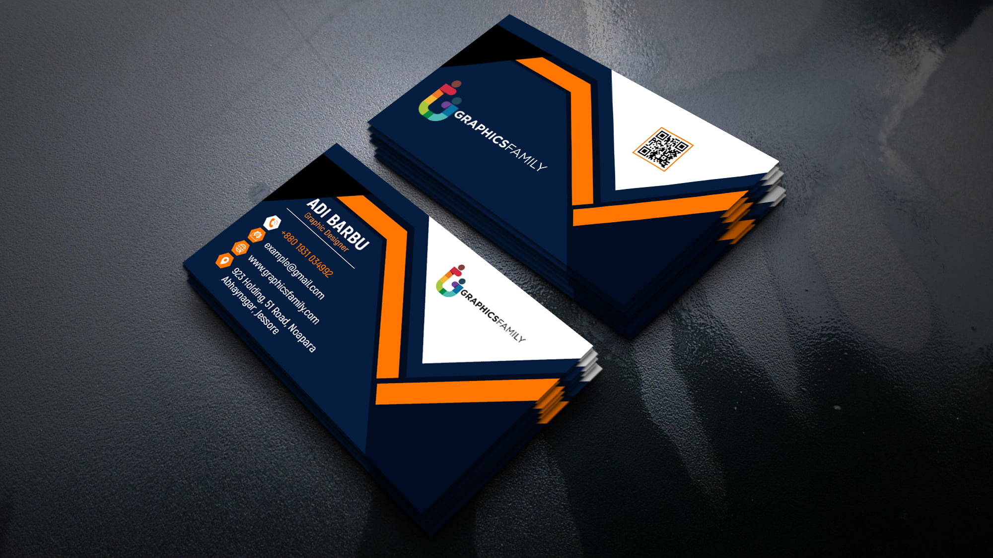 making business cards on photoshop 4