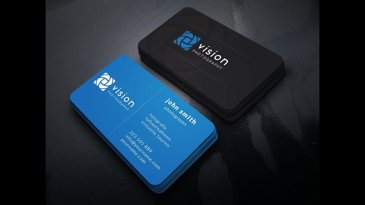 making business cards photoshop 4