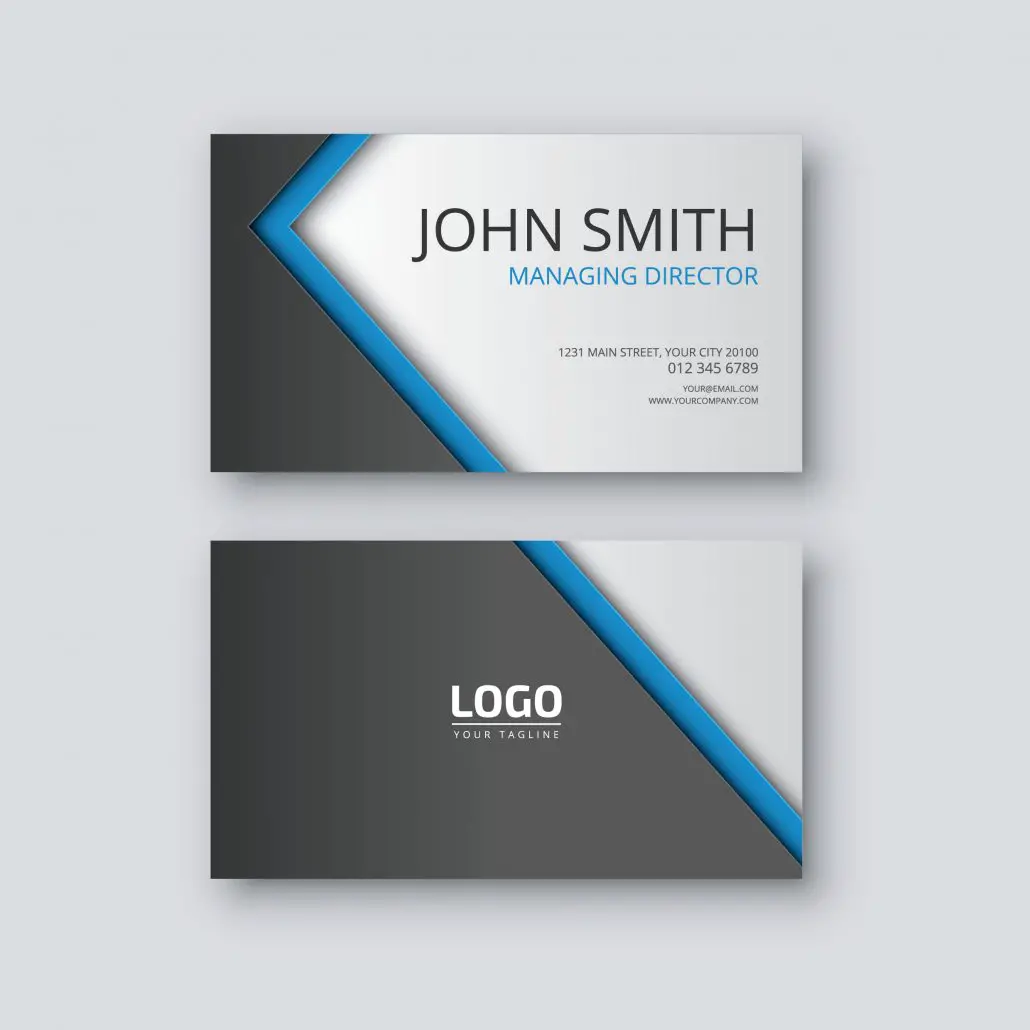 making business cards photoshop 5