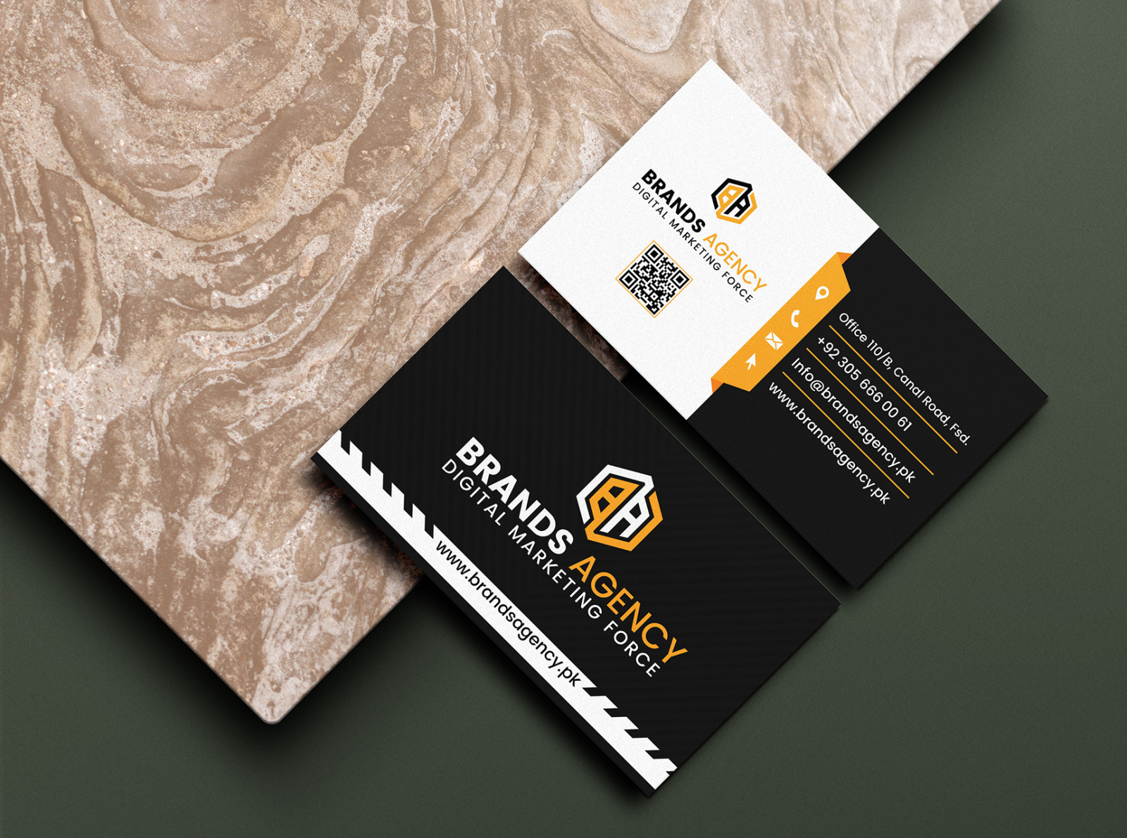 marketing agency business cards 1