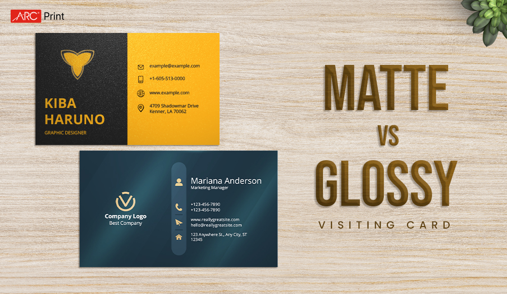 Matte Vs Glossy Business Cards 4 