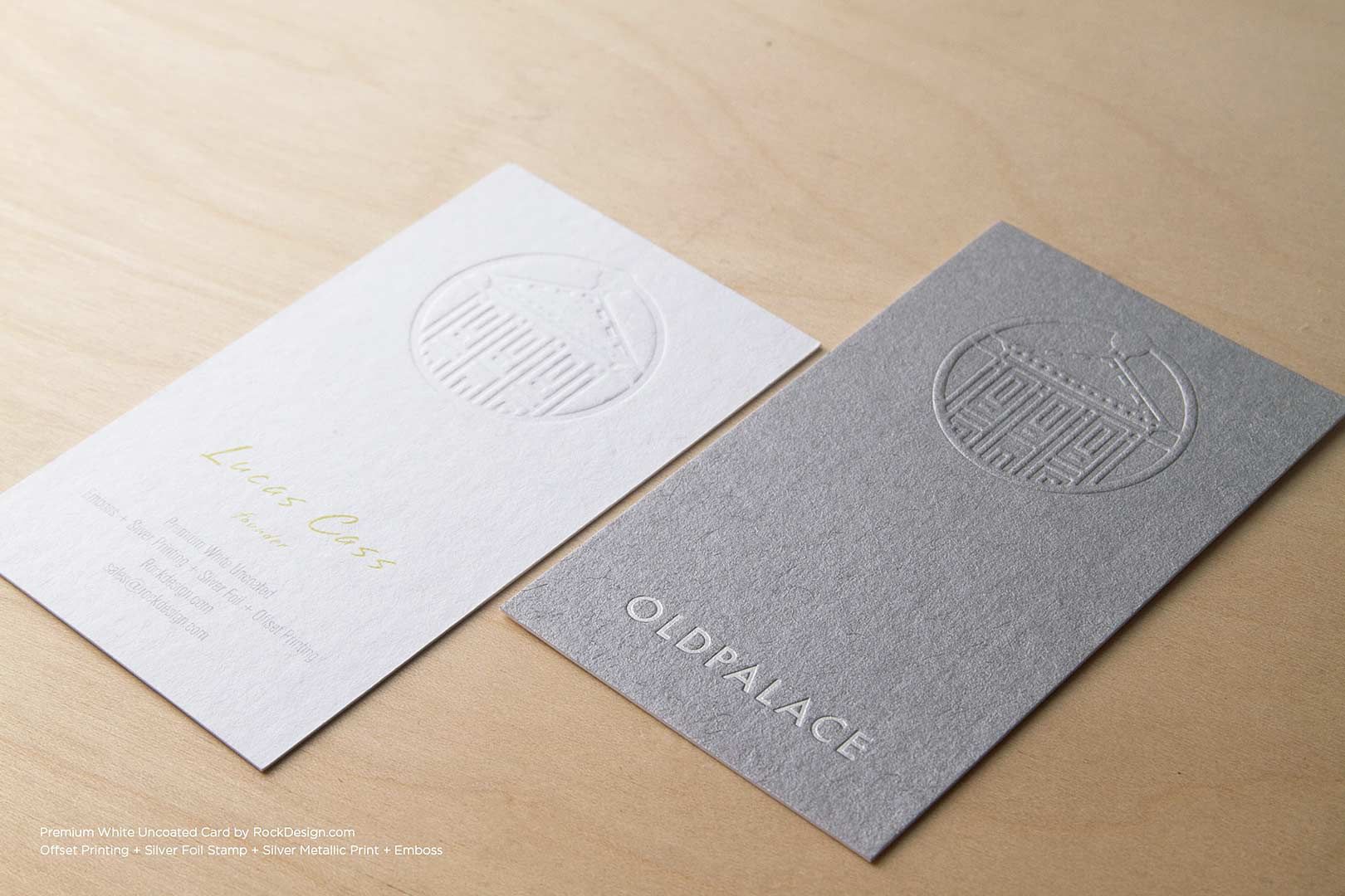 matte vs uncoated business cards 1