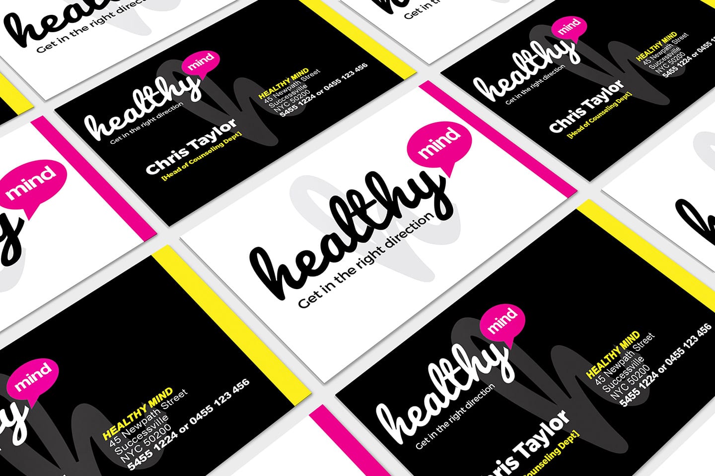 mental health business cards 2