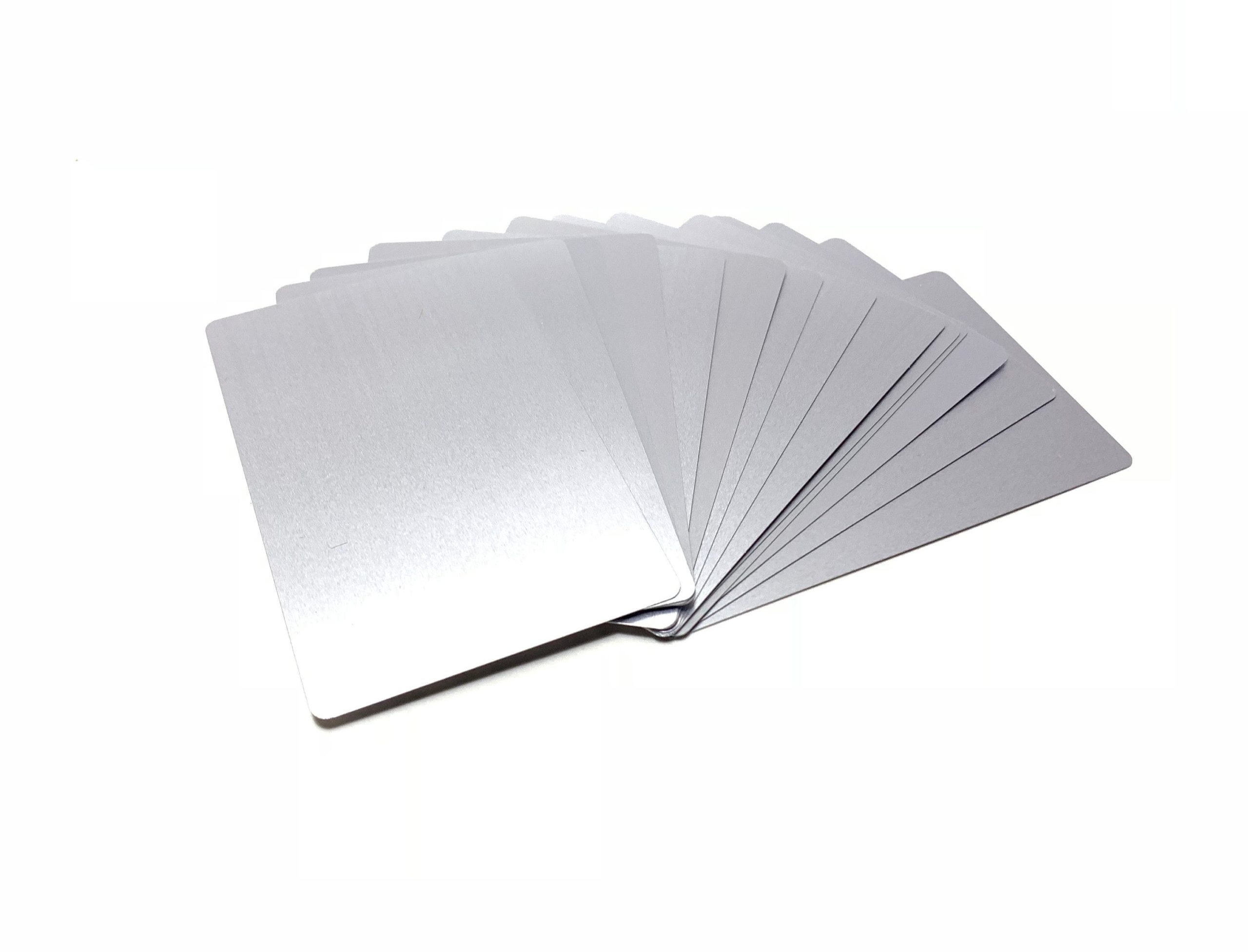 metal business cards blanks 2