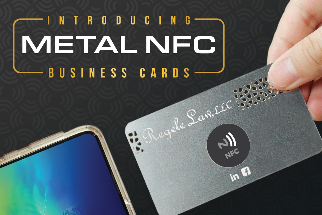 metal business cards with nfc 3