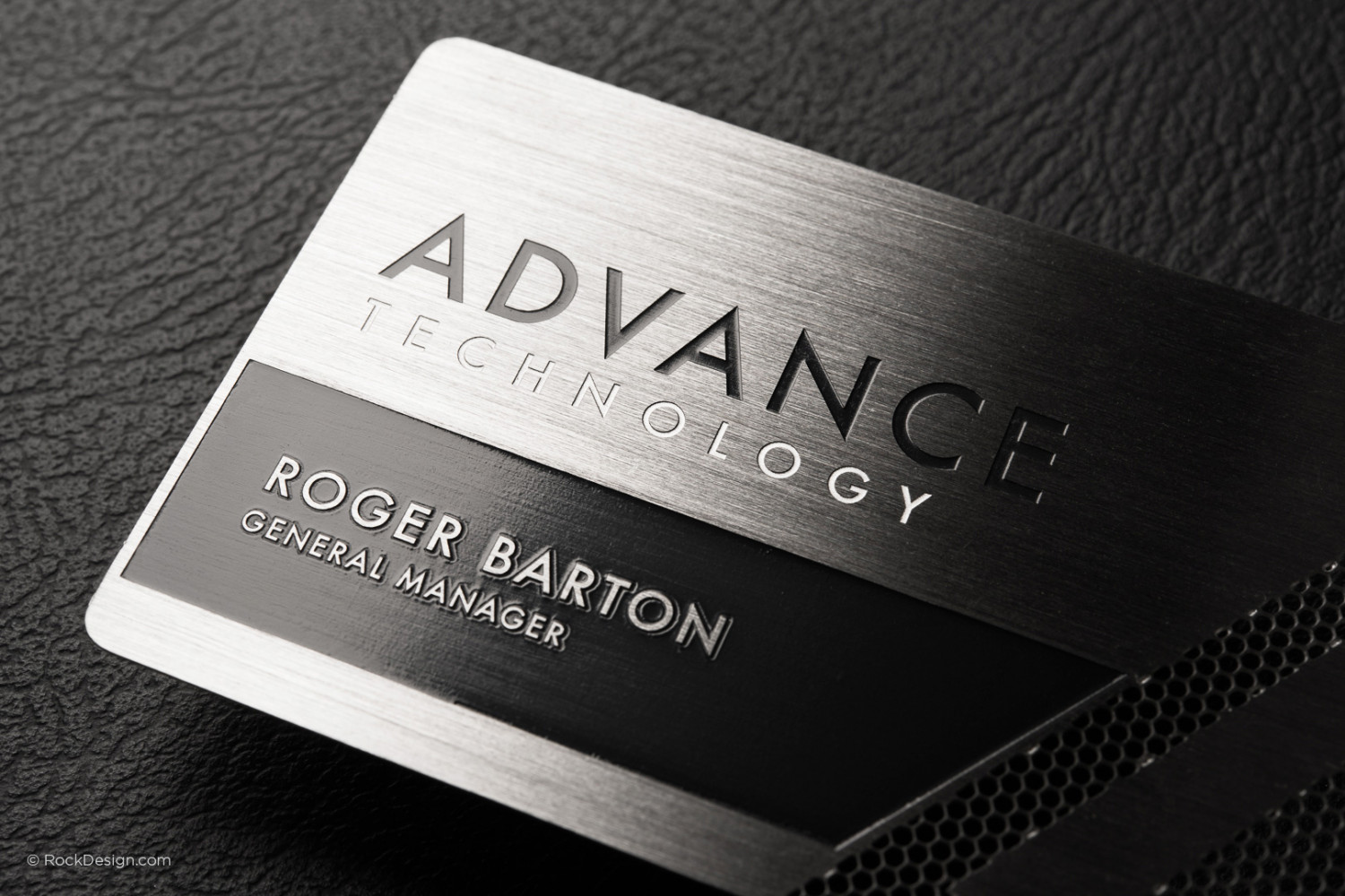 metallic business cards 2