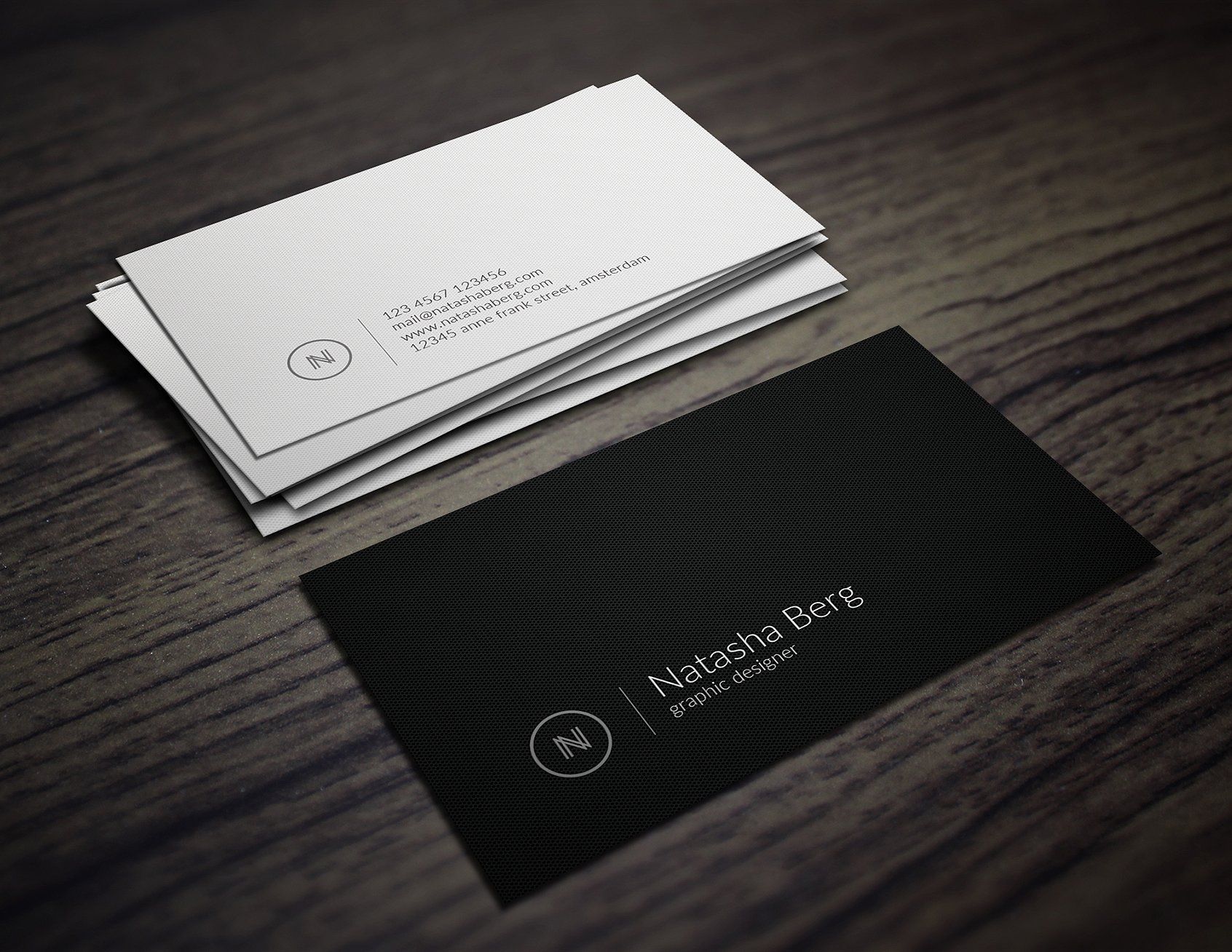 minimal business cards 3
