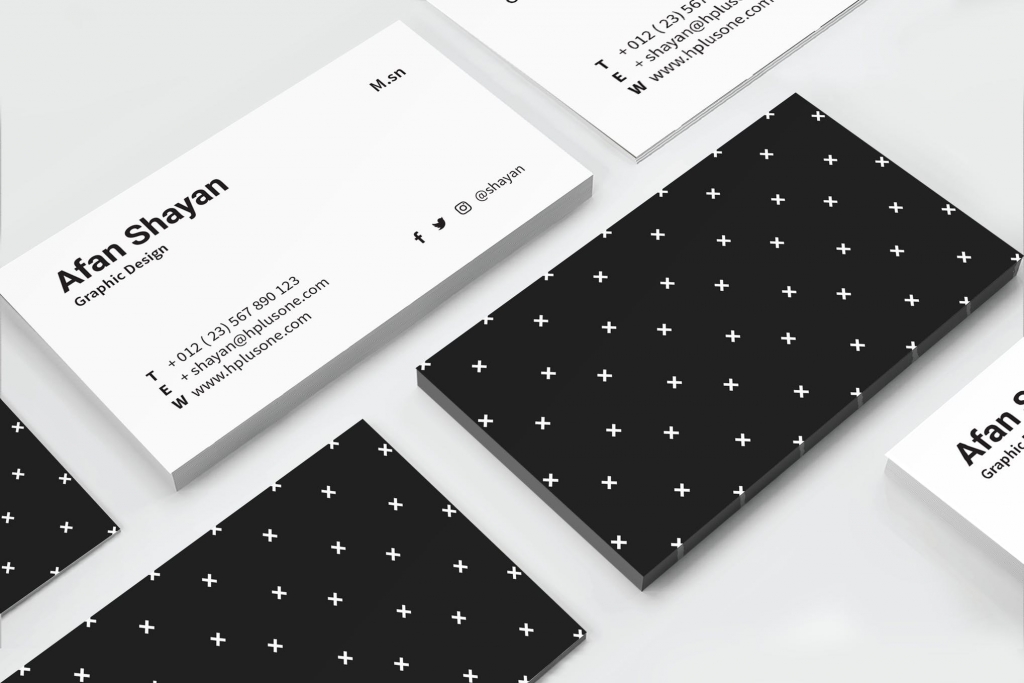 minimalistic business cards 3