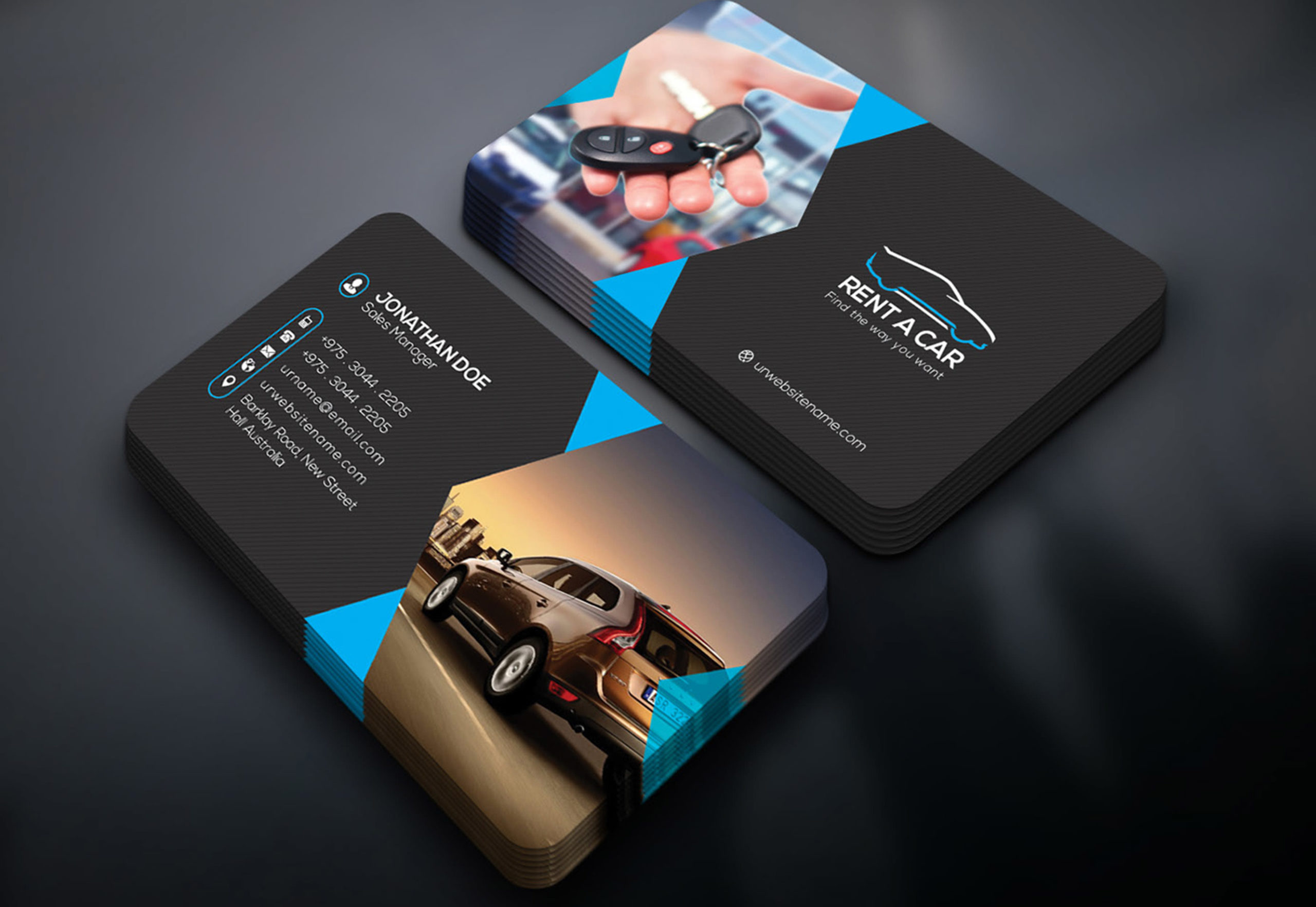 mobile detailing business cards 2