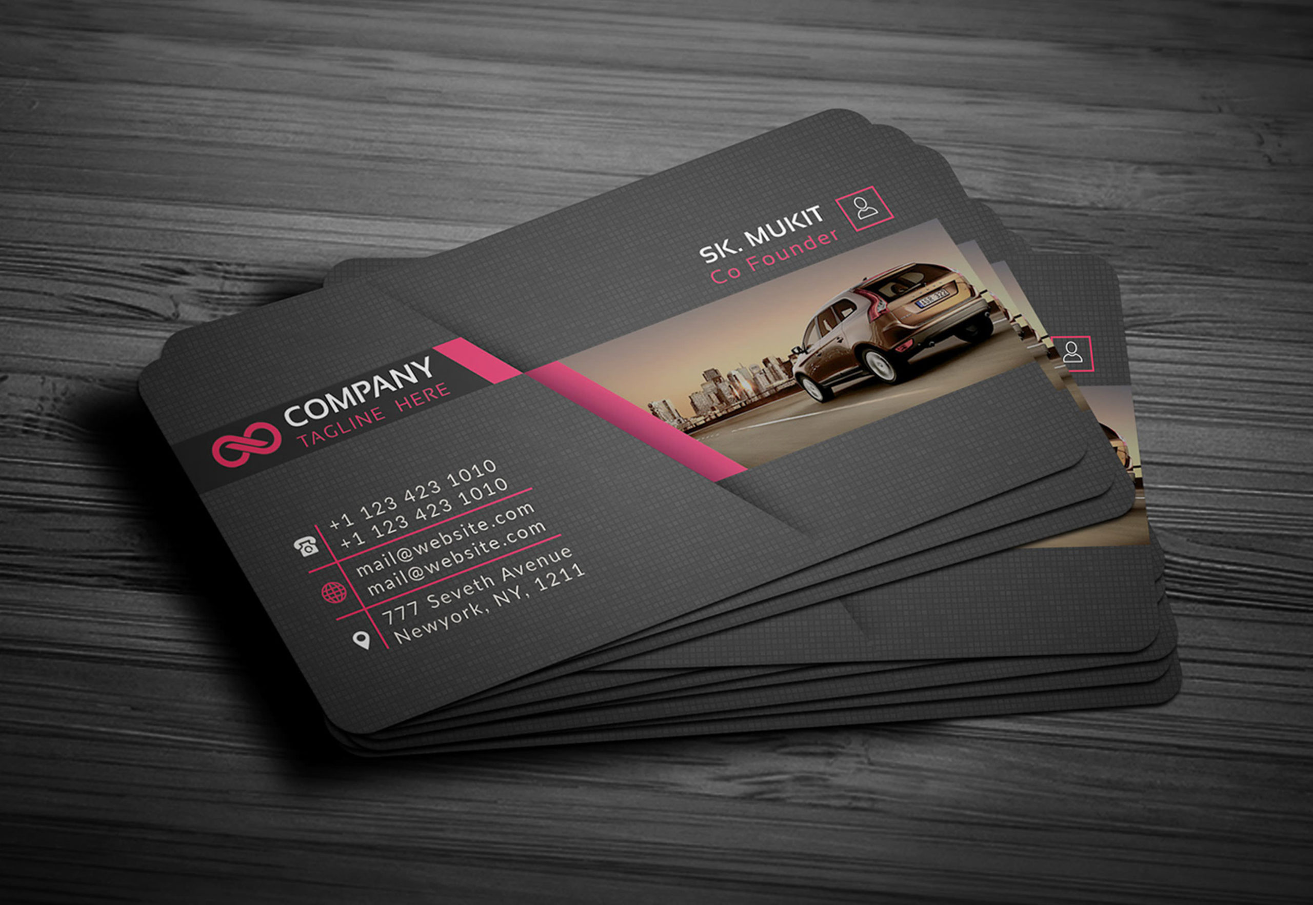 mobile detailing business cards 7