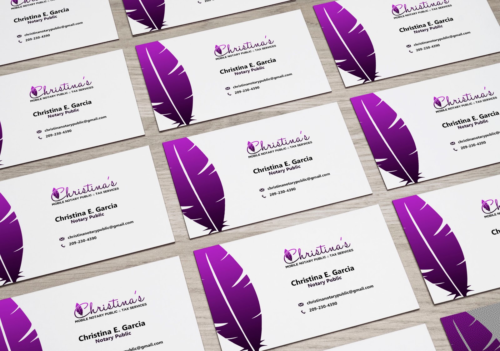 mobile notary business cards 1