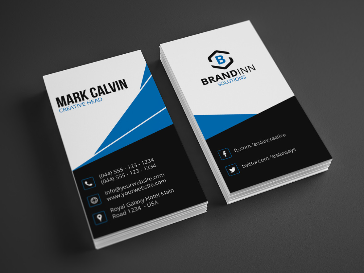 modern vertical business cards 1