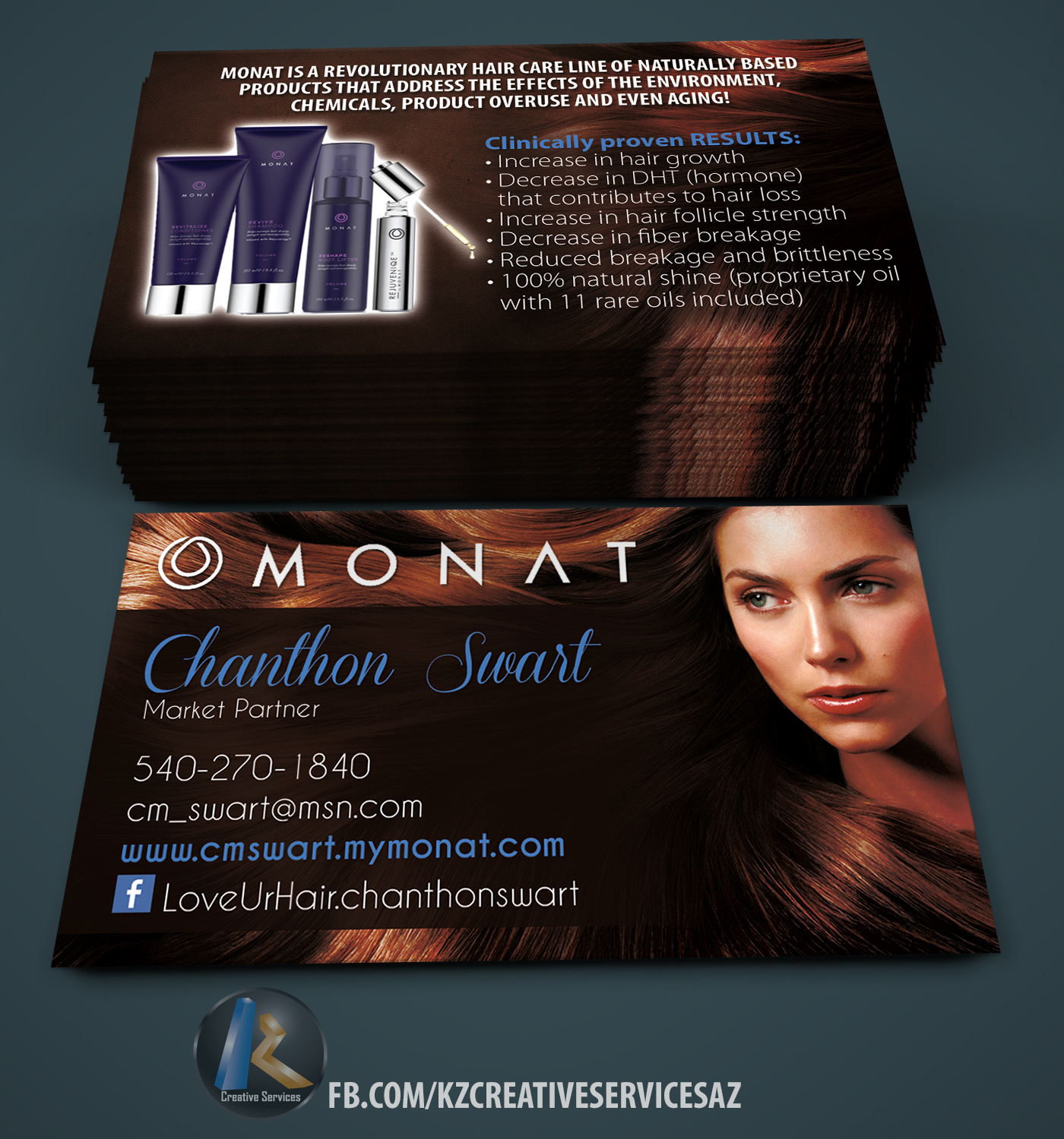 monat business cards 1