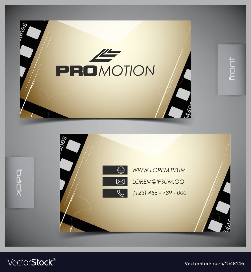 movie business cards 1