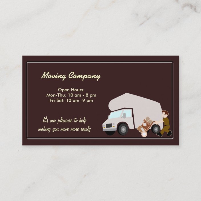 moving company business cards 4