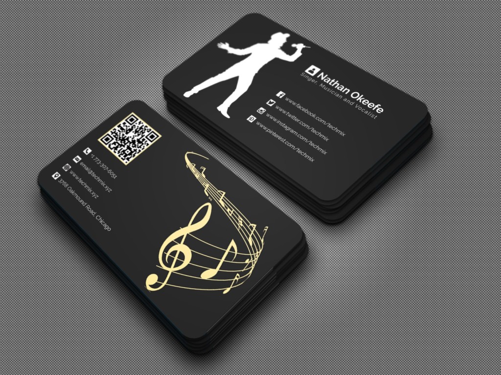 musician business cards 1