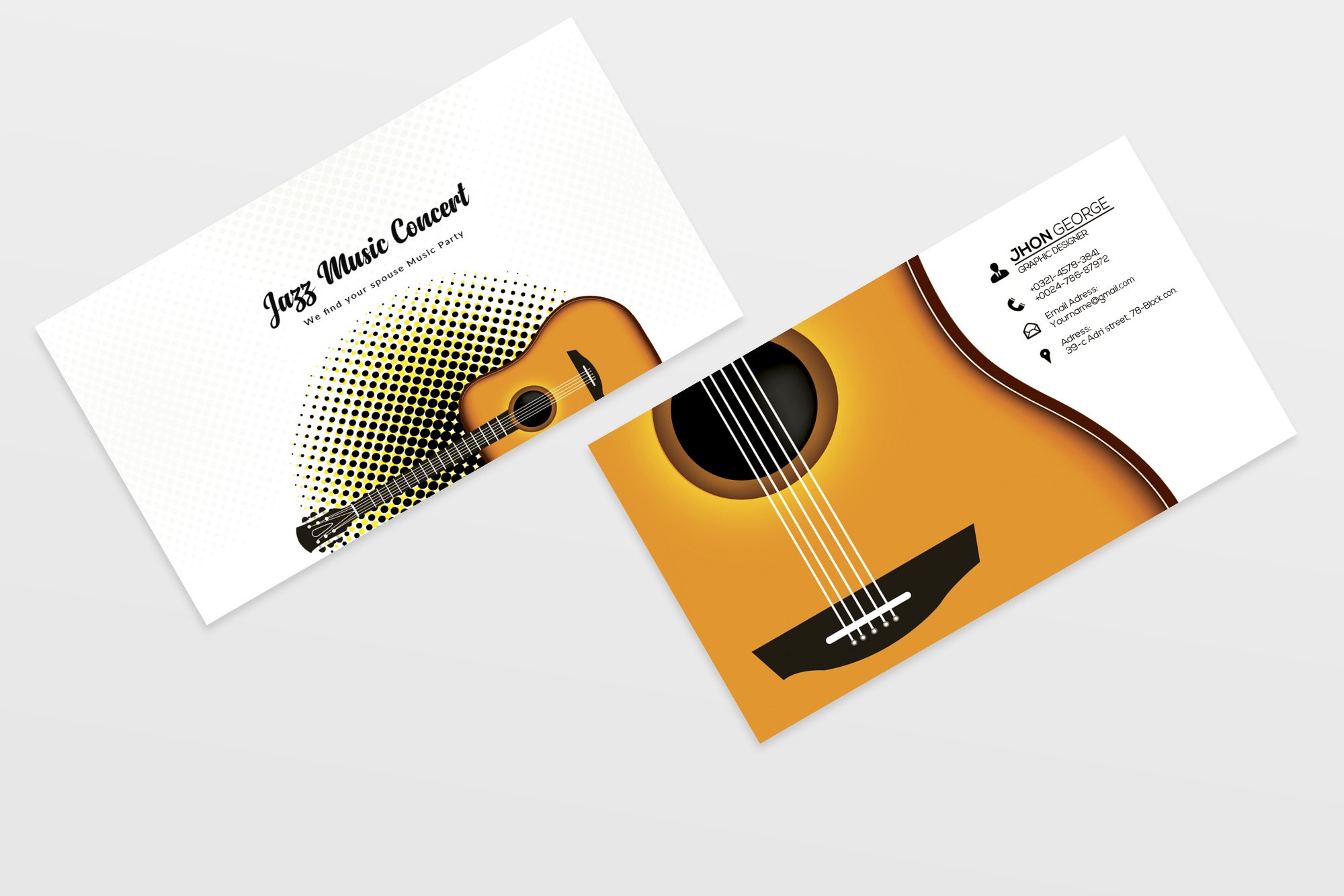 musicians business cards 2