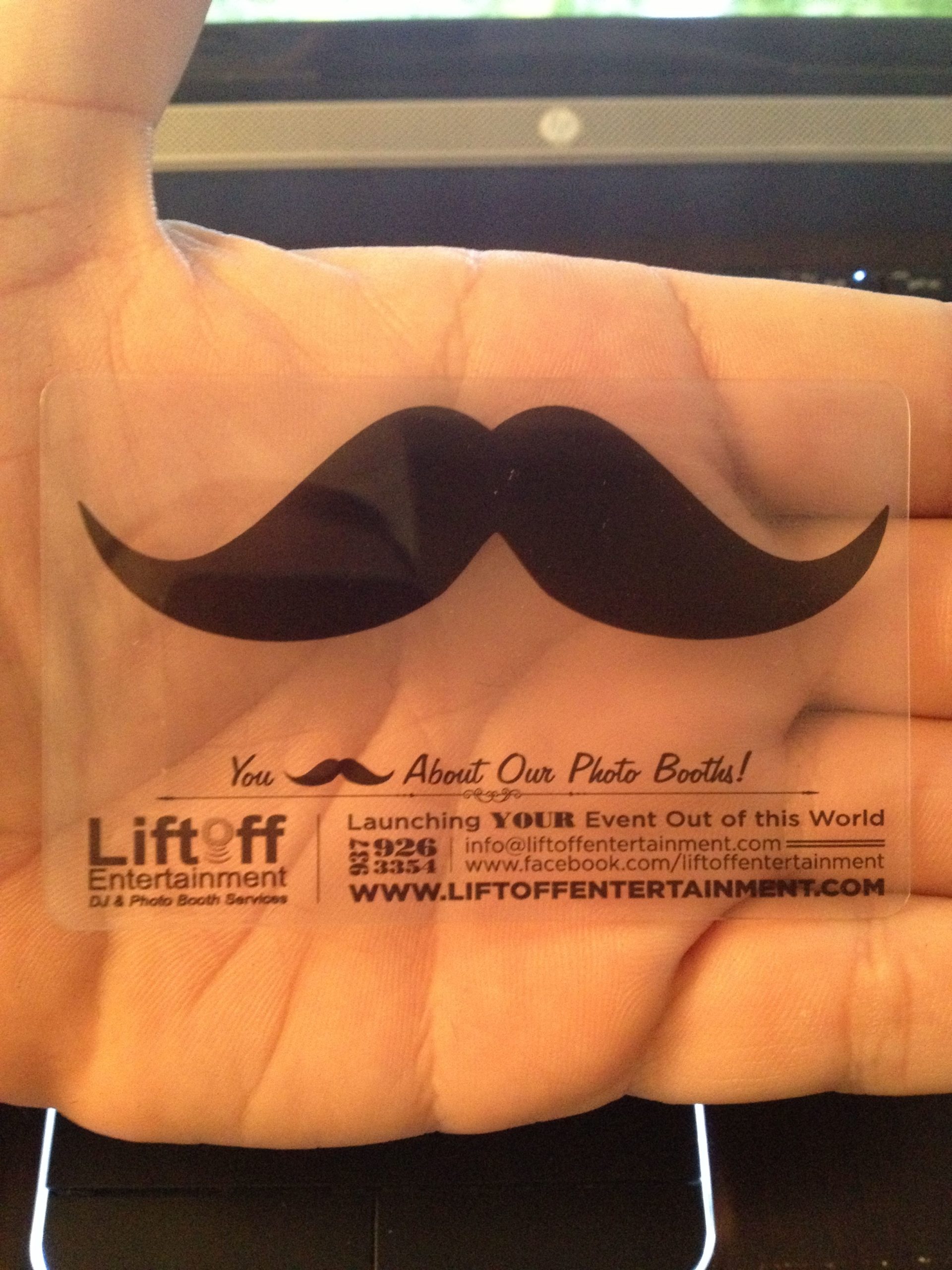 mustache business cards 1