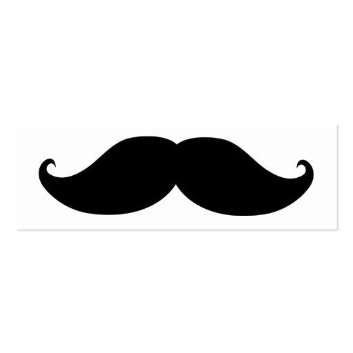 mustache business cards 3