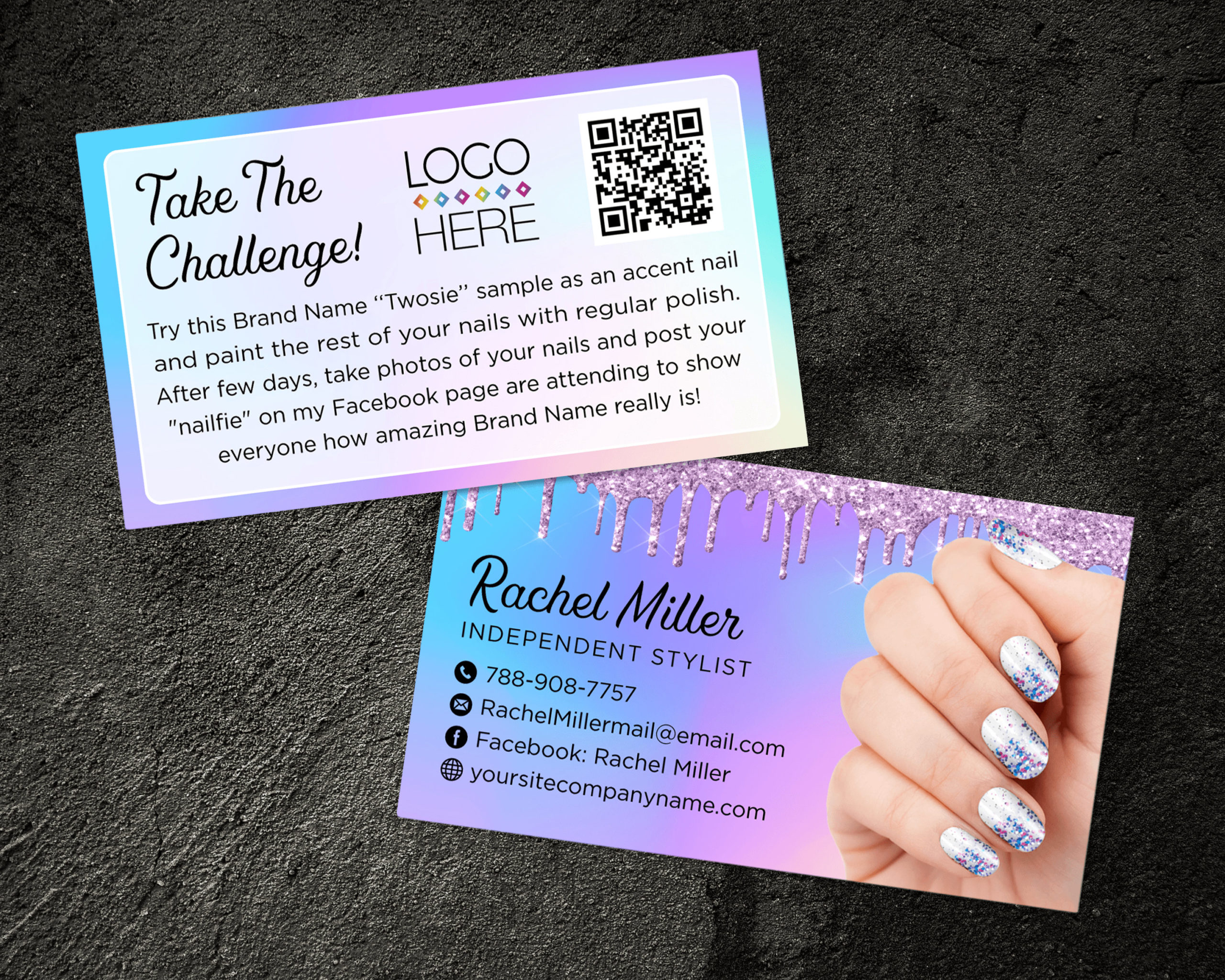 nail business cards 3
