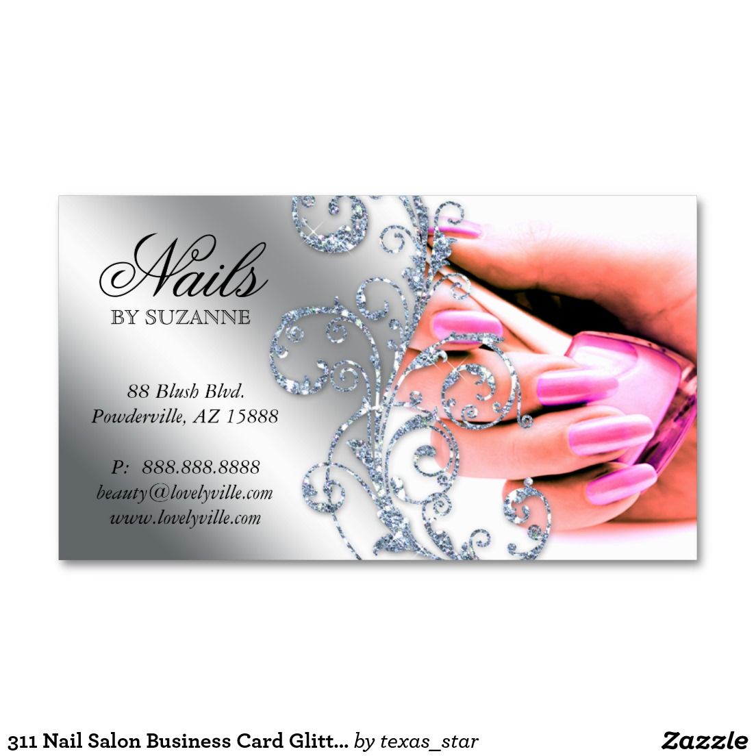 nails business cards design 5