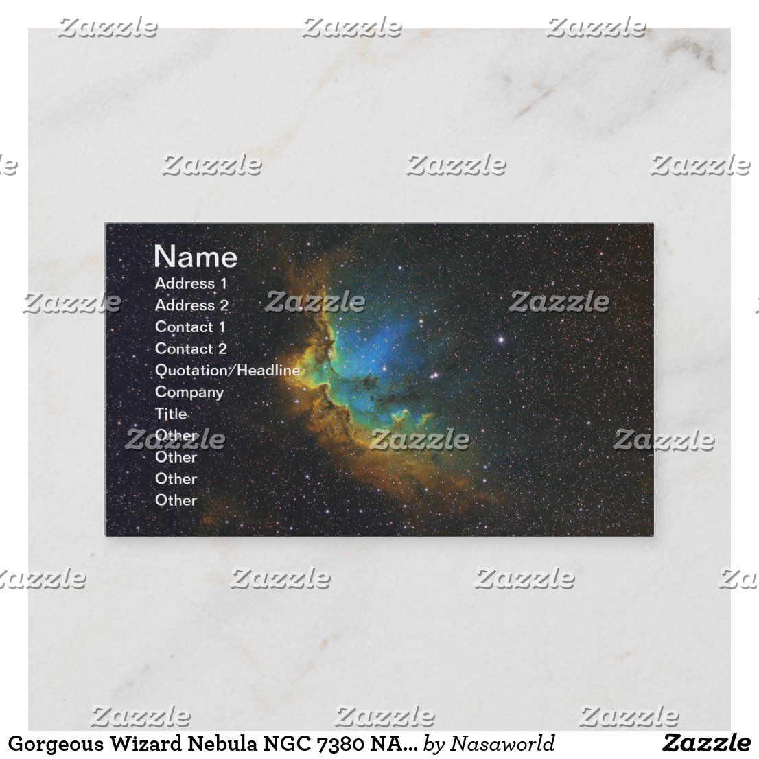 nasa business cards 2