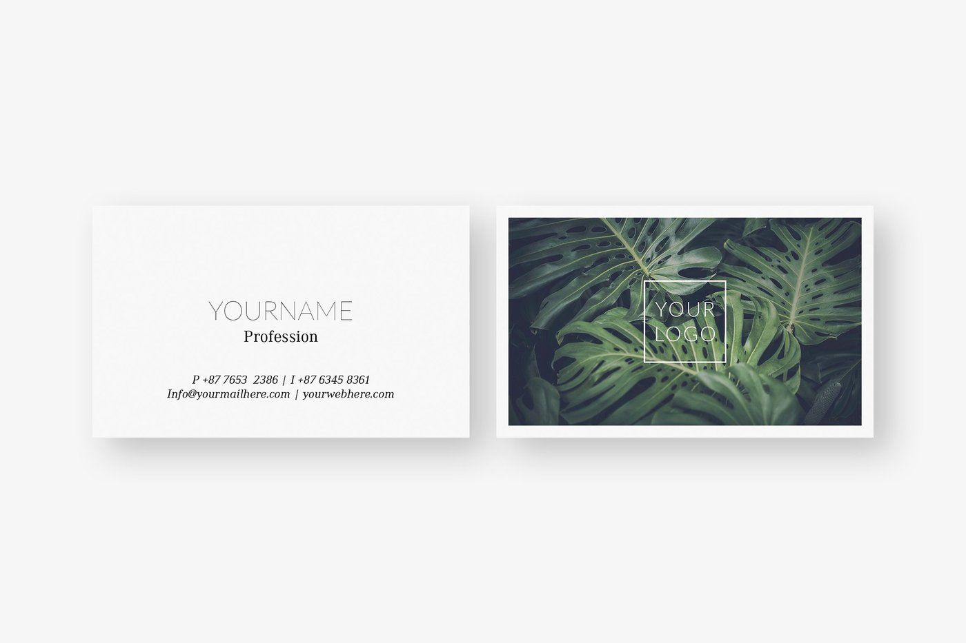 nature business cards 1