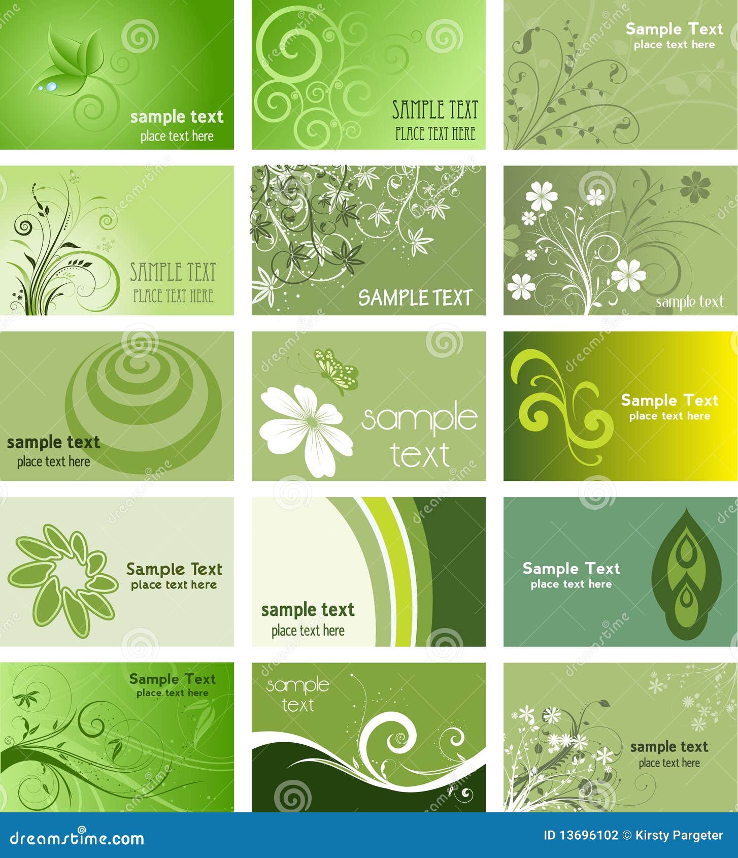 nature business cards 2