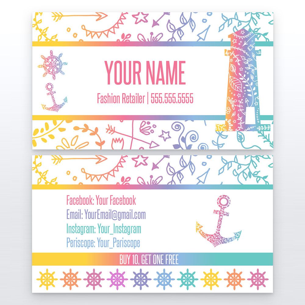 nautical business cards 3