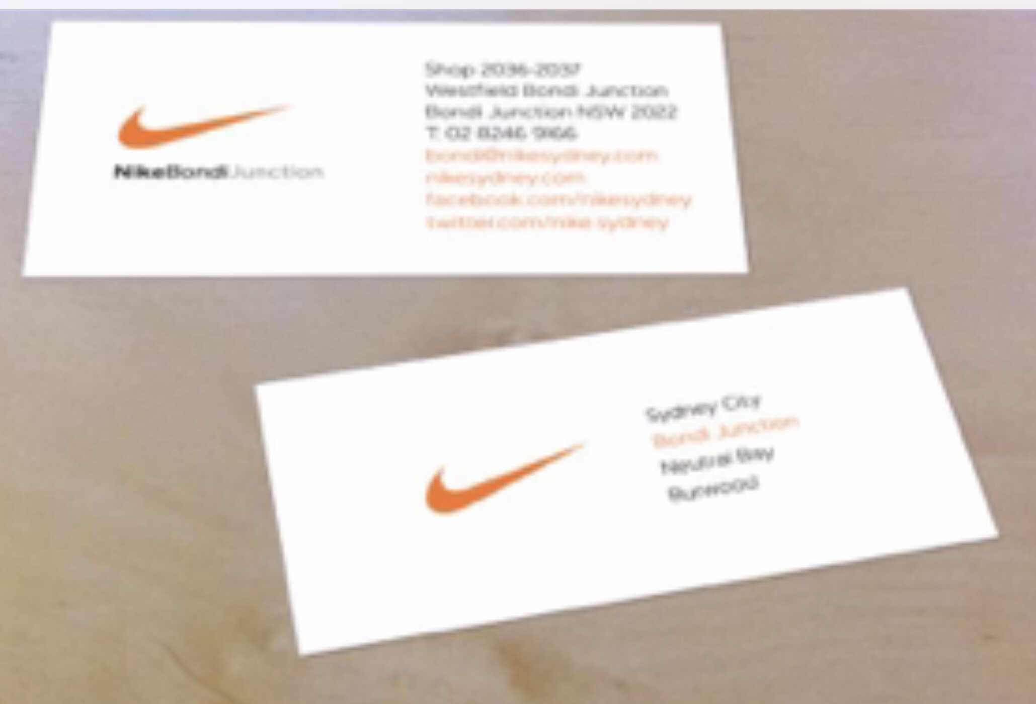 nike business cards 3