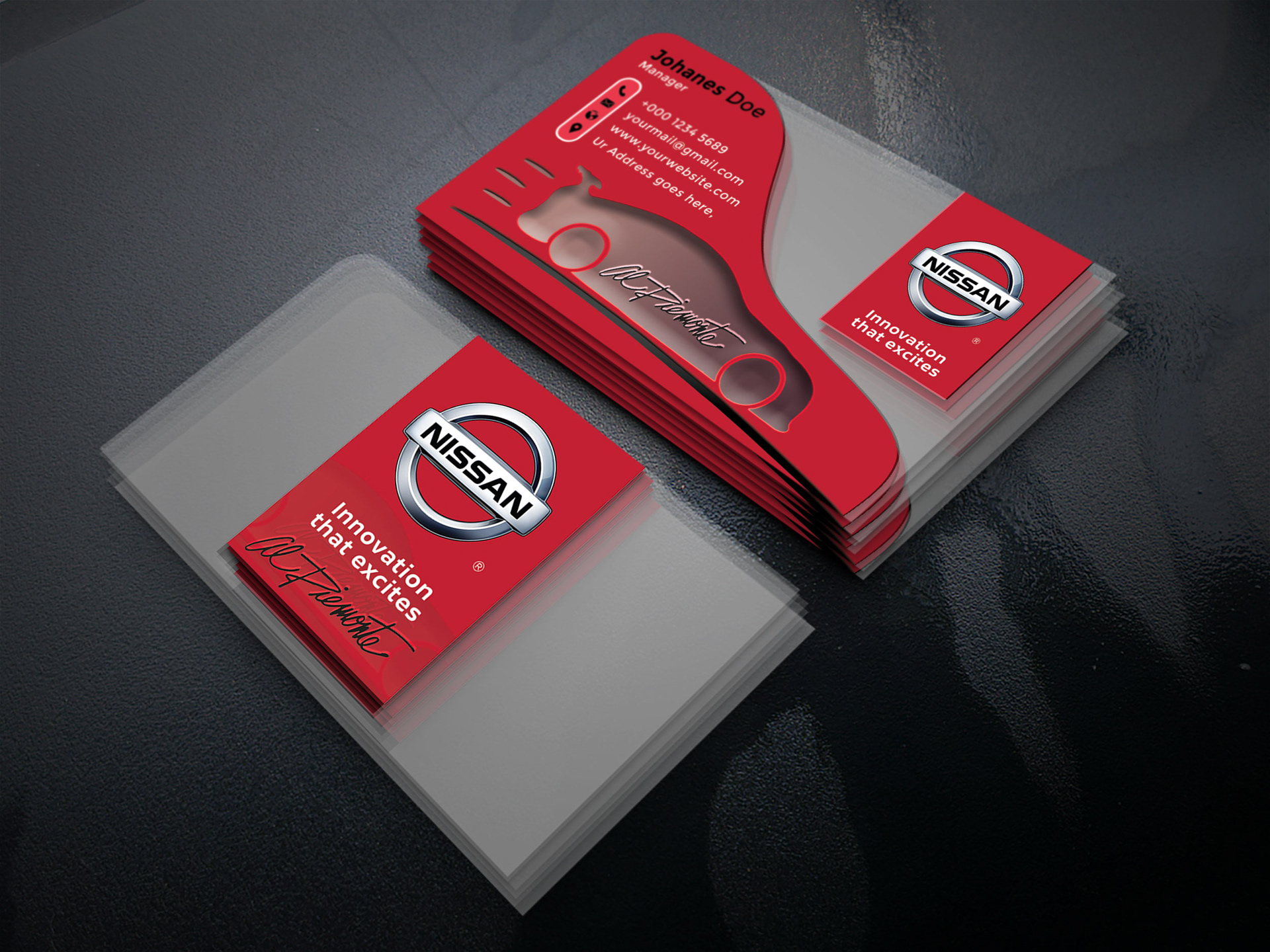 nissan business cards 2