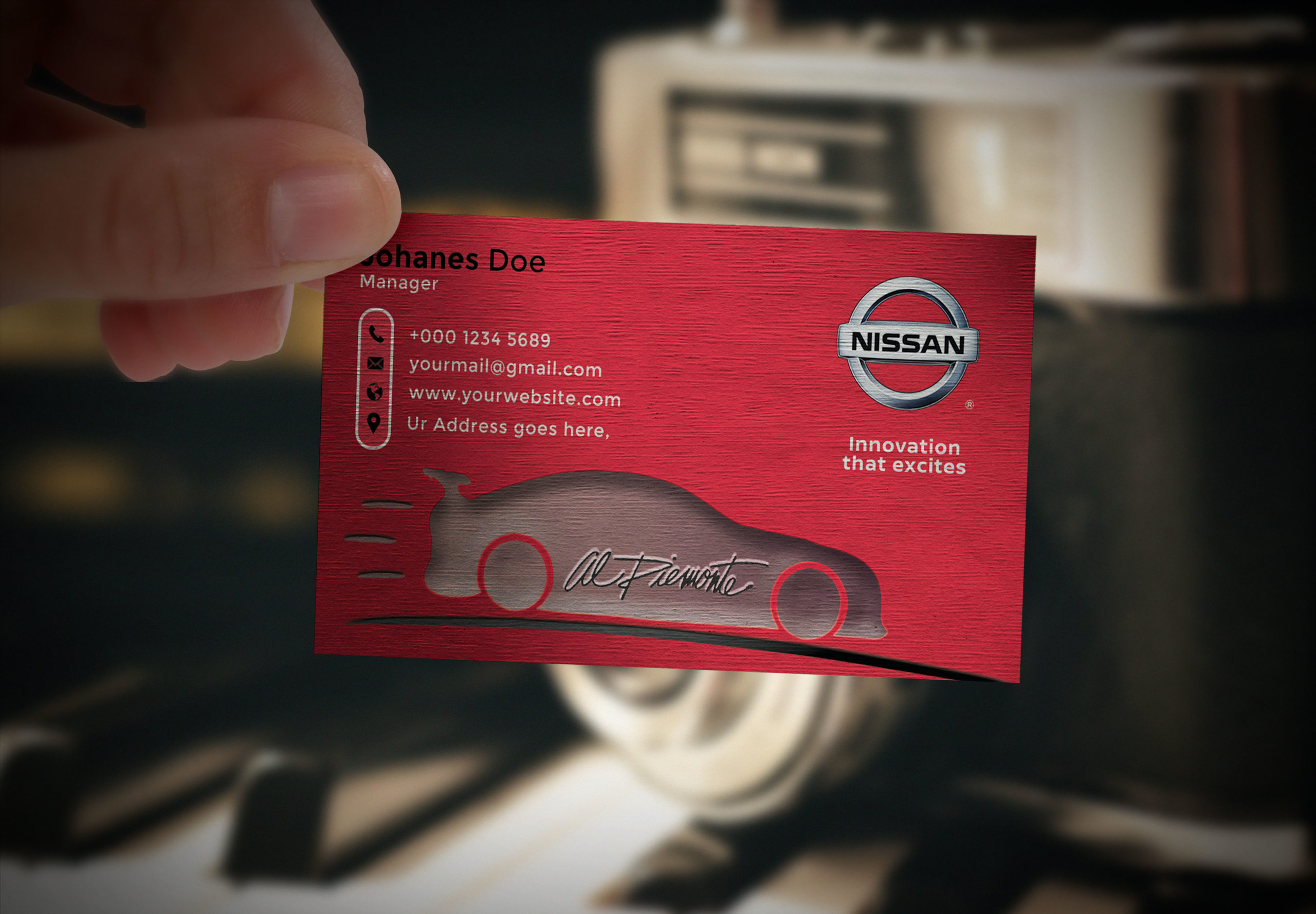 nissan business cards 5